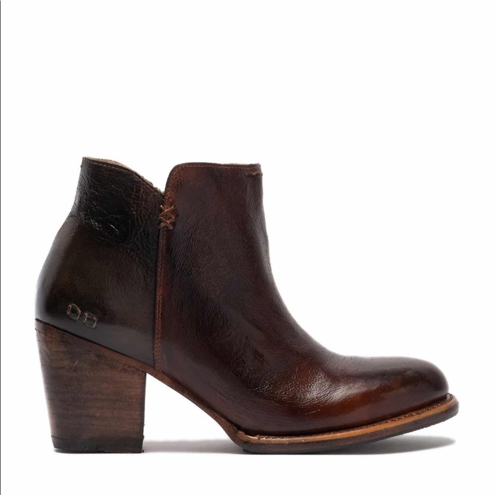 Bed Stu two-tone booties